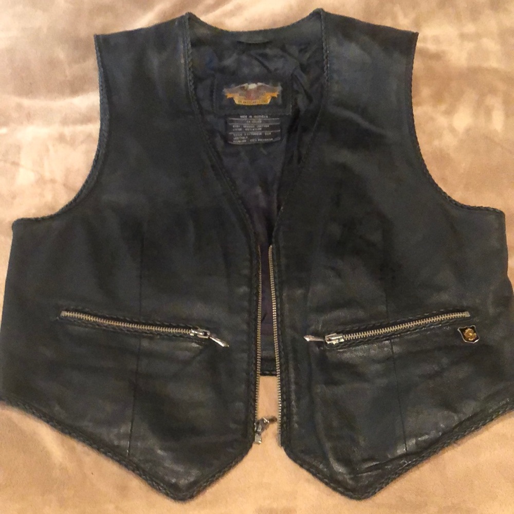 Harley Davidson Women’s Leather Vest